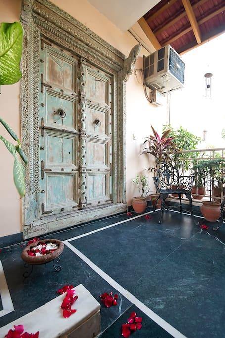 Chhoti Haveli Bed and Breakfast Nueva Delhi Exterior foto