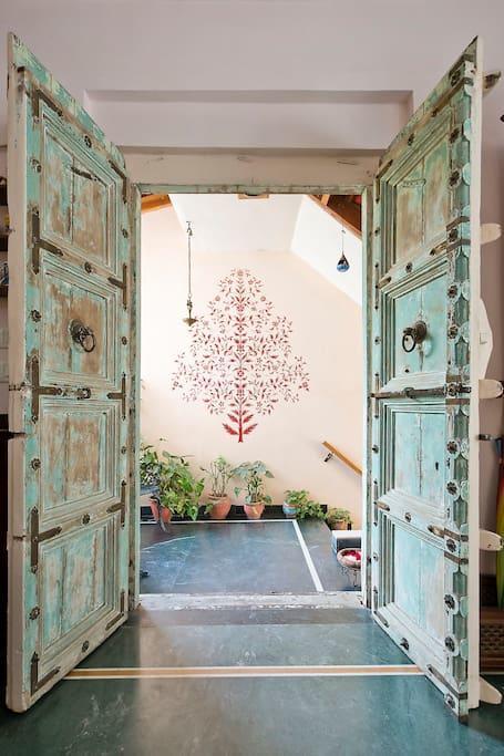 Chhoti Haveli Bed and Breakfast Nueva Delhi Exterior foto